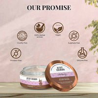 Thumbnail for Just Herbs Anti Hairfall Natural Hair Mask With Castor & Black Onion Seed - Distacart