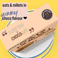 Thumbnail for Born Reborn Chocolate Oats & Millets Muesli with Jaggery - Distacart