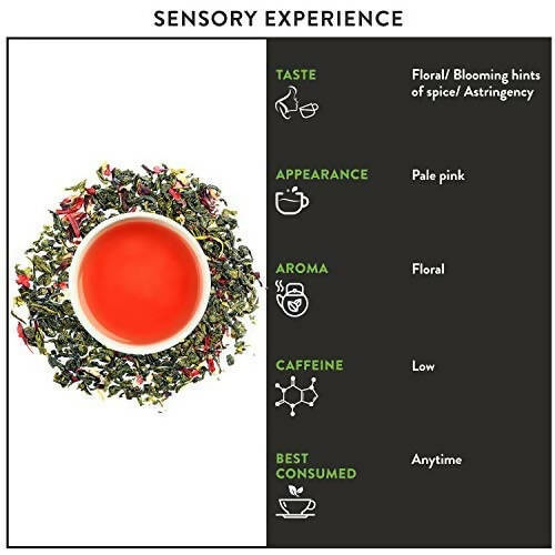 Teamonk Nilgiris Hibiscus Green Tea Bags - Distacart