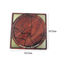 Thumbnail for Kraftsman Portable Wooden Game Ball Puzzle | 10 Pieces Puzzle for Kids and Adults | Travel Pouch Included - Distacart