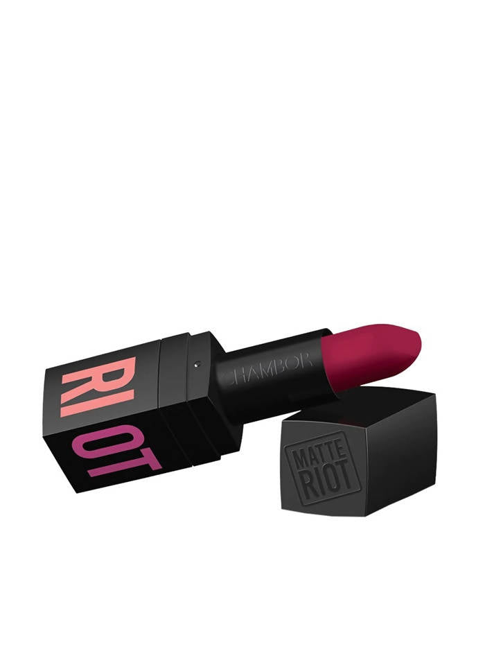Chambor Purple Matte Riot Lipstick