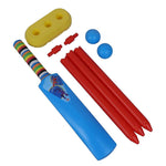 Thumbnail for Manaki Enterprise Plastic Spiderman Cricket Kit (Multicolour) - Distacart