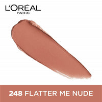 Thumbnail for L'Oreal Paris Color Riche Moist Matte Lipstick - 248 Flatter Me Nude - Distacart