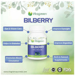 Thumbnail for Vitagreen Bilberry Capsules - Distacart