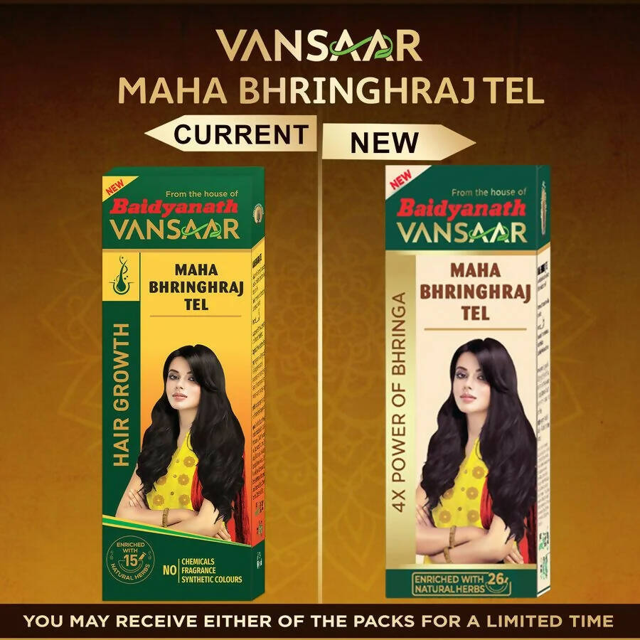 Vansaar Maha Bhringraj Tel for Hair Growth - Distacart