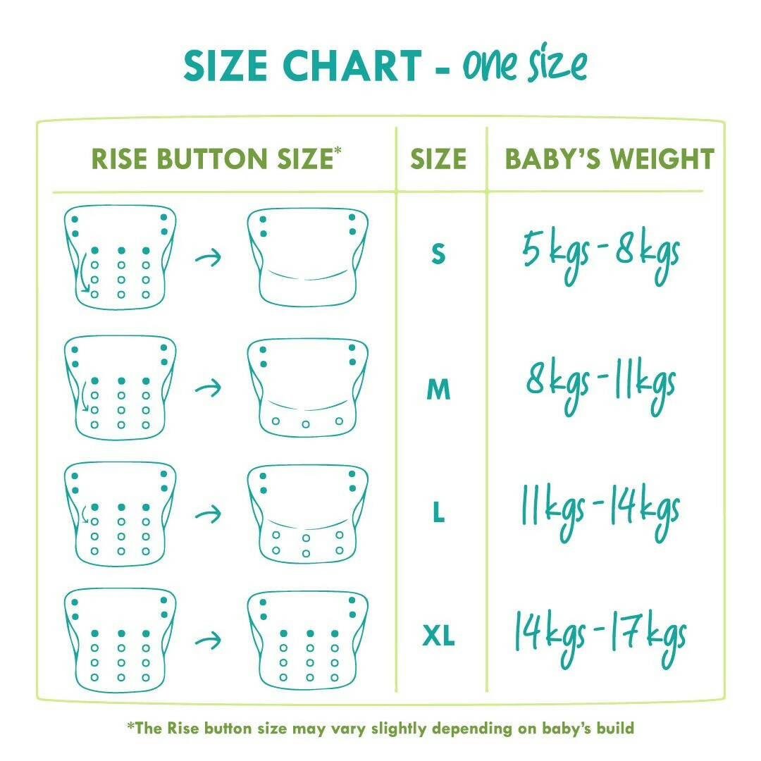Kindermum Nano Pro Aio Cloth Diaper (With 2 Organic Inserts And Power Booster)- Avo Cuddle For Kids - Distacart