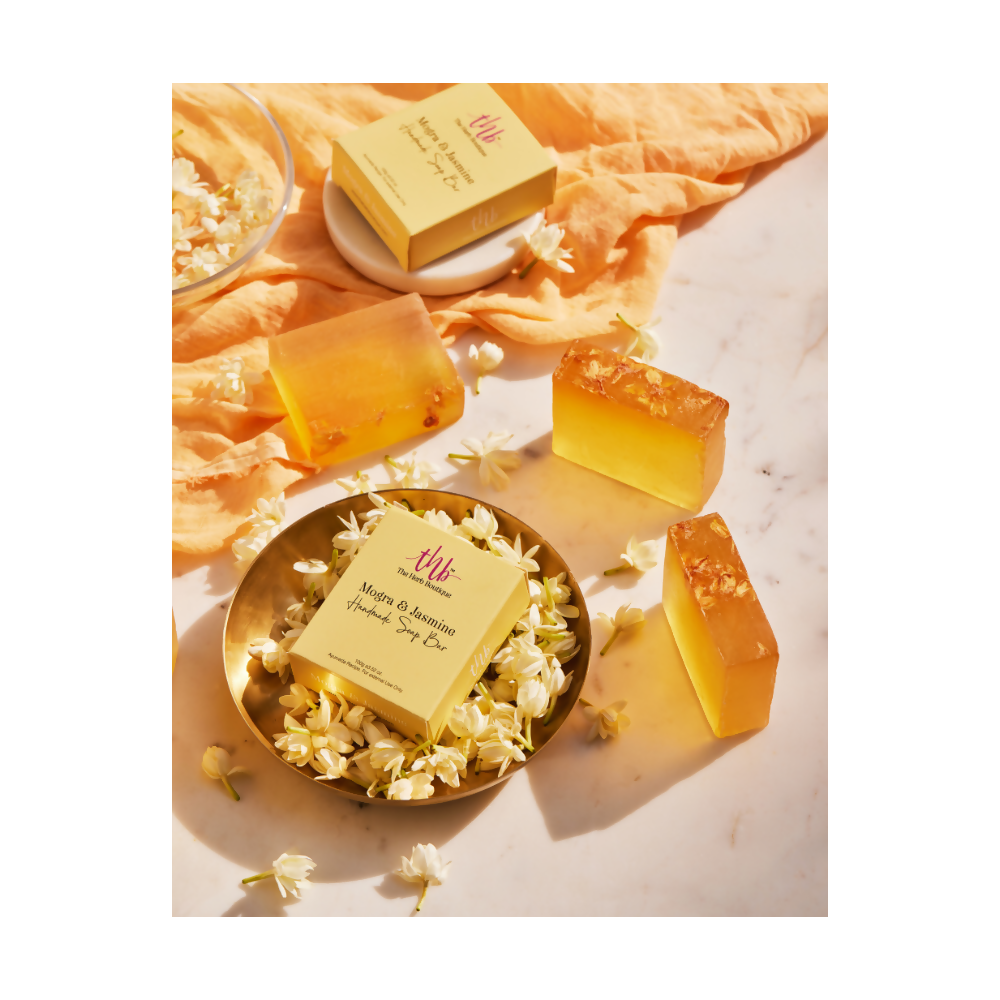 The Herb Boutique Mogra & Jasmine Glycerine Soap Bar - Distacart