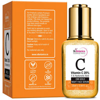 Thumbnail for St.Botanica Vitamin C 20%, E & Hyaluronic Acid 24k Gold Night Face Serum