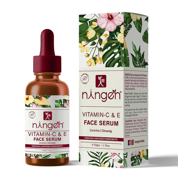 Ningen Vitamin C & E Face Serum - Distacart