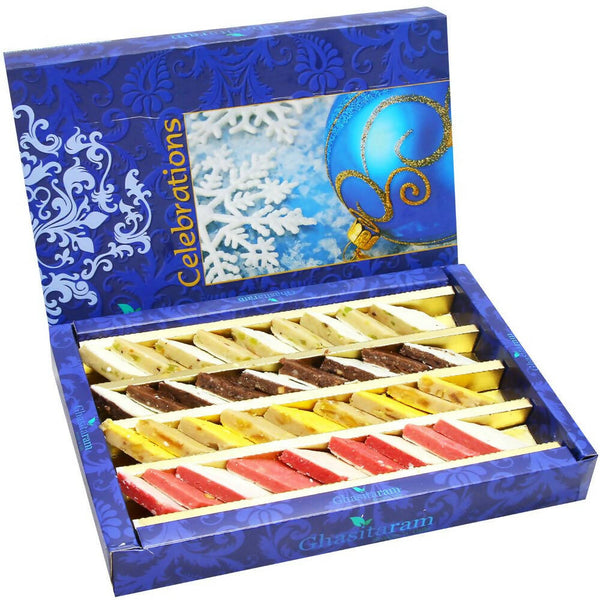 Ghasitaram Assorted Irish Kaju Katli Sweets - Distacart