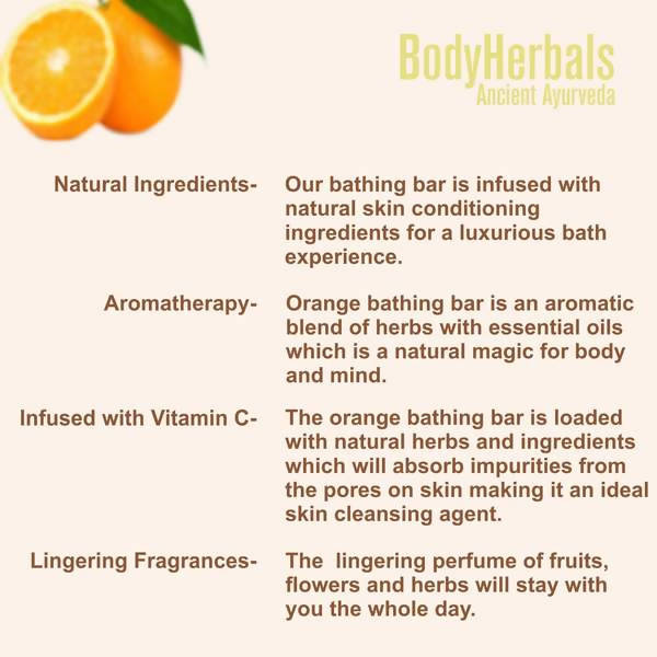 Bodyherbals Orange & Neroli Bathing Bar
