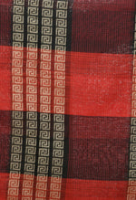 Thumbnail for Mominos Fashion Moeza Handloom Cotton Red Tone Dupatta - Distacart