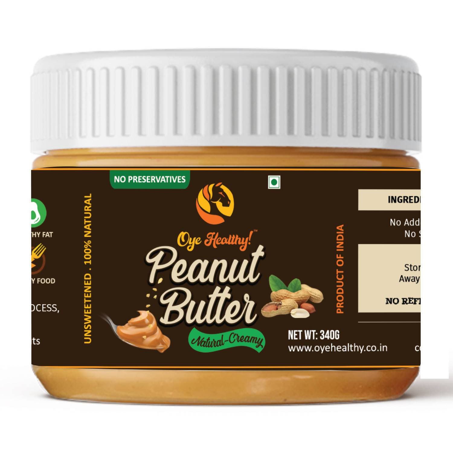 Oye Healthy Peanut Butter Natural Creamy