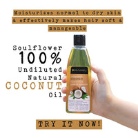 Thumbnail for Soulflower Coconut Carrier Oil Pure & Natural