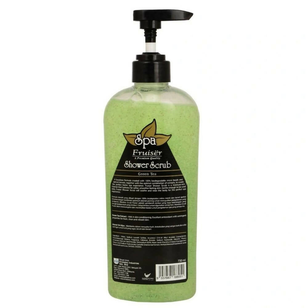 Fruiser Shower Scrub With Green Tea - Distacart
