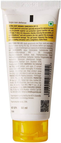 Thumbnail for Kaya Ultra Light Aquagel Sunscreen SPF 25
