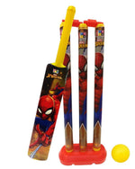 Thumbnail for Manaki Enterprise Plastic Spiderman Cricket Kit (Multicolour) - Distacart
