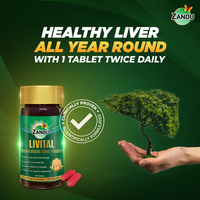 Thumbnail for Zandu Livital Tablets - Distacart