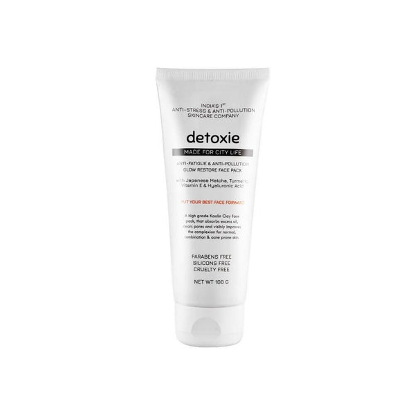 Detoxie Anti-Fatigue & Anti-Pollution Glow Restore Face Pack - Distacart