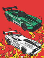 Thumbnail for Dreamland Publications Hot Wheels Copy Colouring Book : Children Drawing, Painting & Colouring Book - Distacart