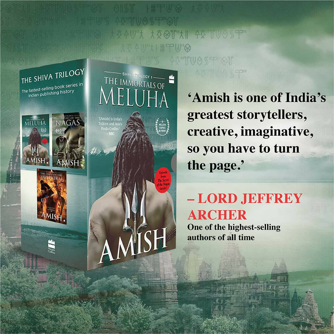 The Shiva Triology Boxset of 3 Books - The Immortals of Meluha by Amish Tripathi - Distacart