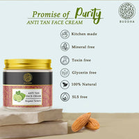 Thumbnail for Buddha Natural Anti Tan Face Cream - For Skin Glow, Removing Tan & Dark Spots - Distacart