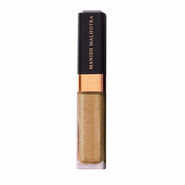 Manish Malhotra Hi-Shine Lip Gloss - Gold Dust - Distacart
