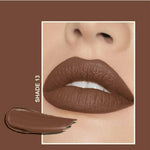 Thumbnail for Flicka Tomato Nude Matte Finish Lipstick Shade 13 - Distacart