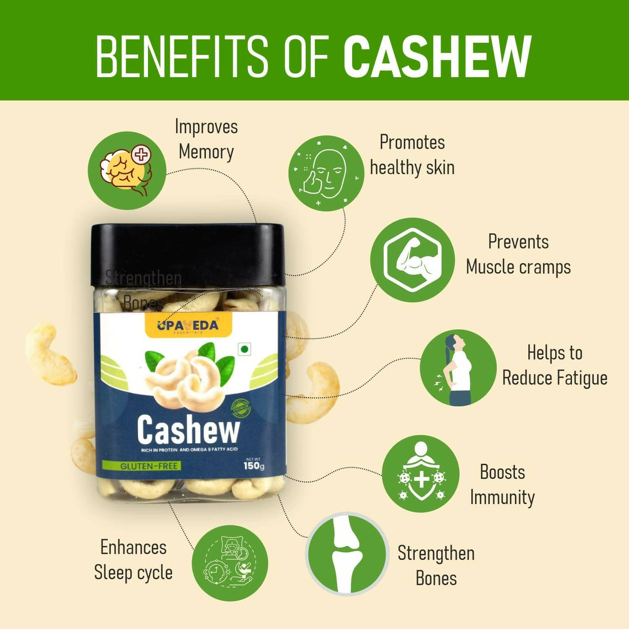Upaveda Cashew - Distacart