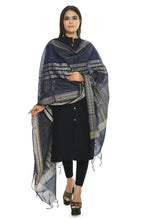 Thumbnail for Mominos Fashion Moeza Handloom Cotton Navy Blue Dupatta - Distacart