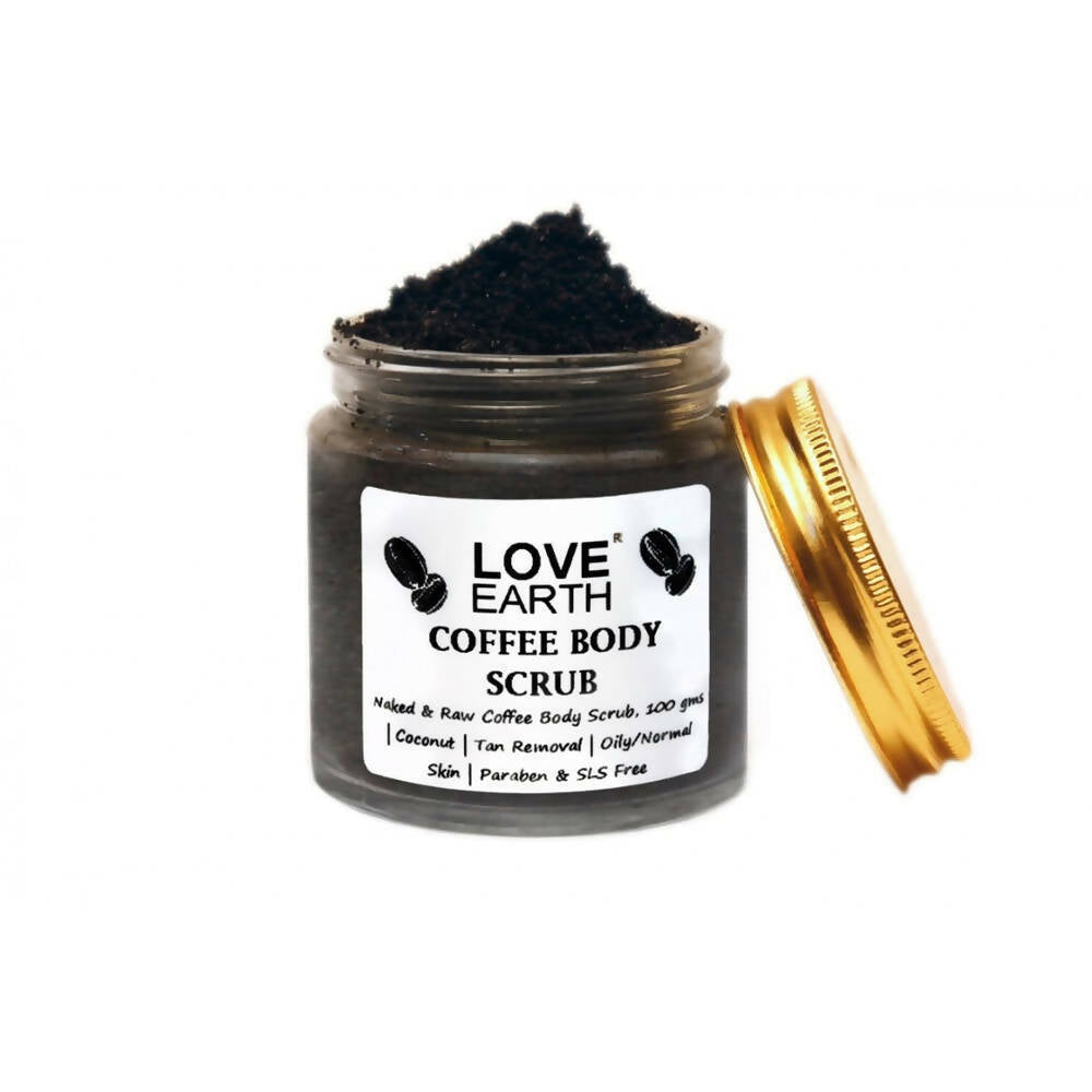 Love Earth Coffee Body Scrub & Cocoa Body Butter - Distacart