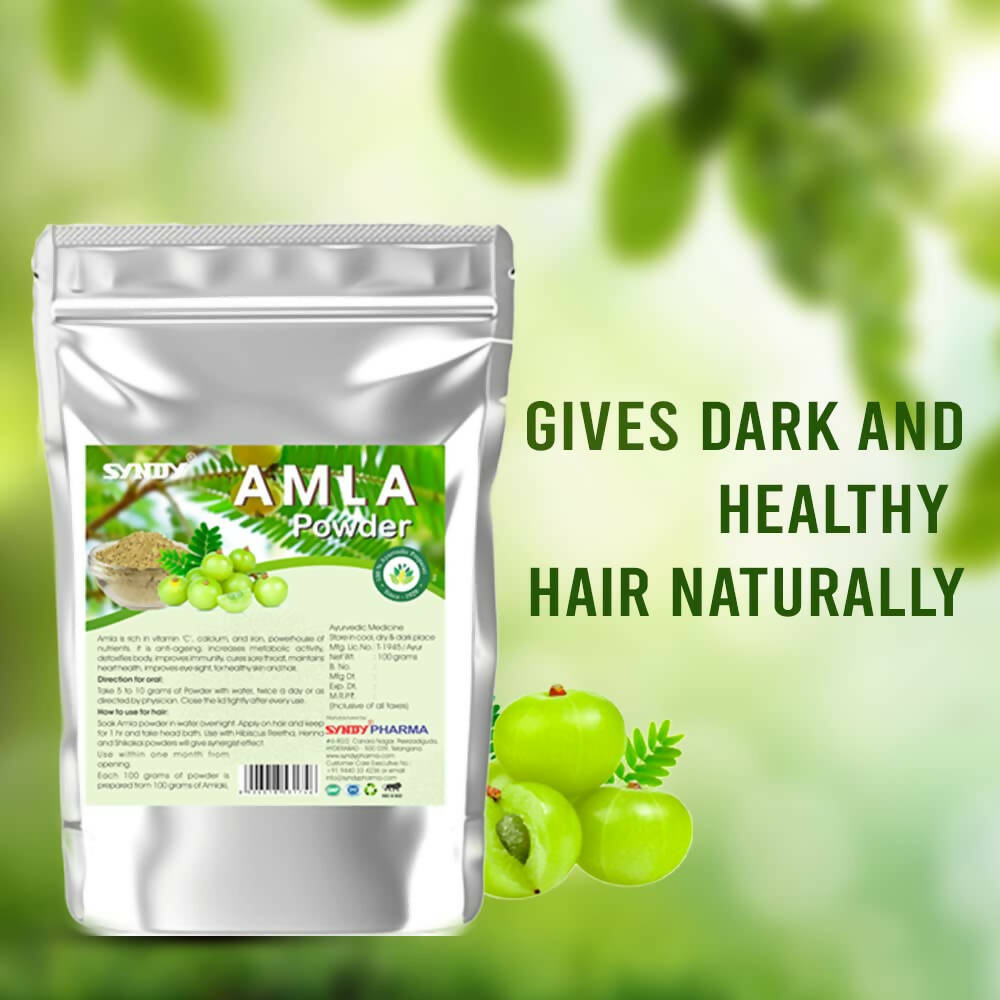 Syndy Pharma Amla Powder (Indian Gooseberry) - Distacart