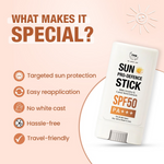 Thumbnail for The Natural Wash Sun Pro Defence Sunscreen Stick SPF50 - Distacart