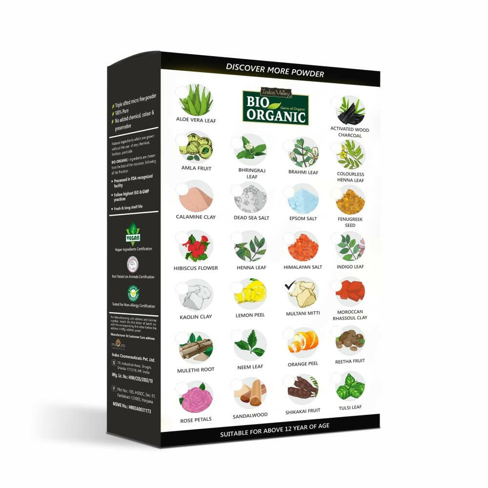 Indus Valley Bio Organic Activated Wood Charcoal Powder - Distacart