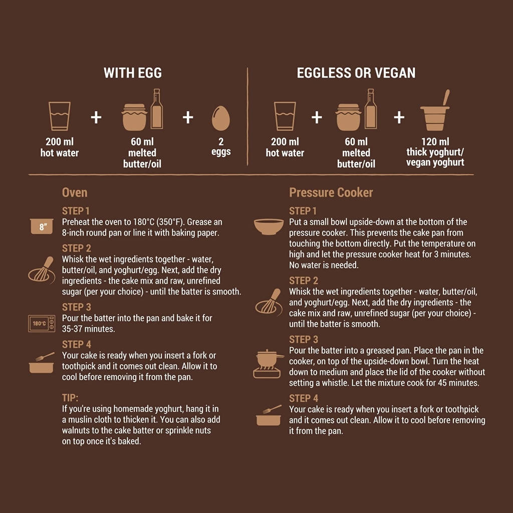 Slurrp Farm Double Chocolate Millet Cake Mix