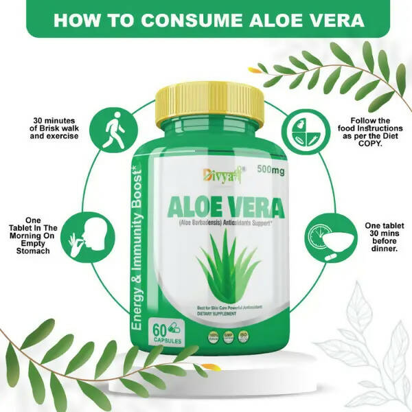 Divya Shree Aloe Vera Capsules - Distacart