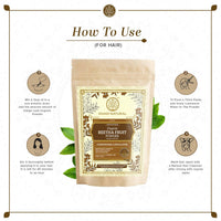 Thumbnail for Khadi Natural Organic Reetha Fruit Powder
