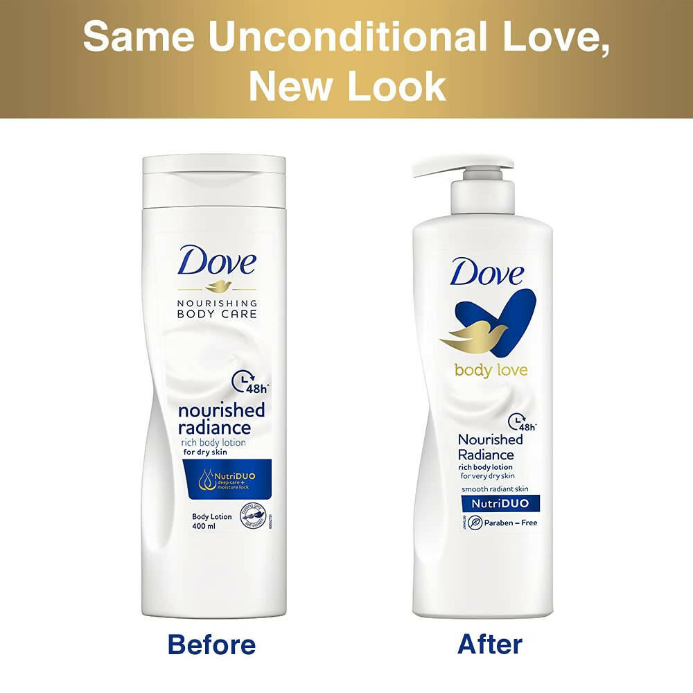 Dove Body Love Nourished Radiance Body Lotion - Distacart