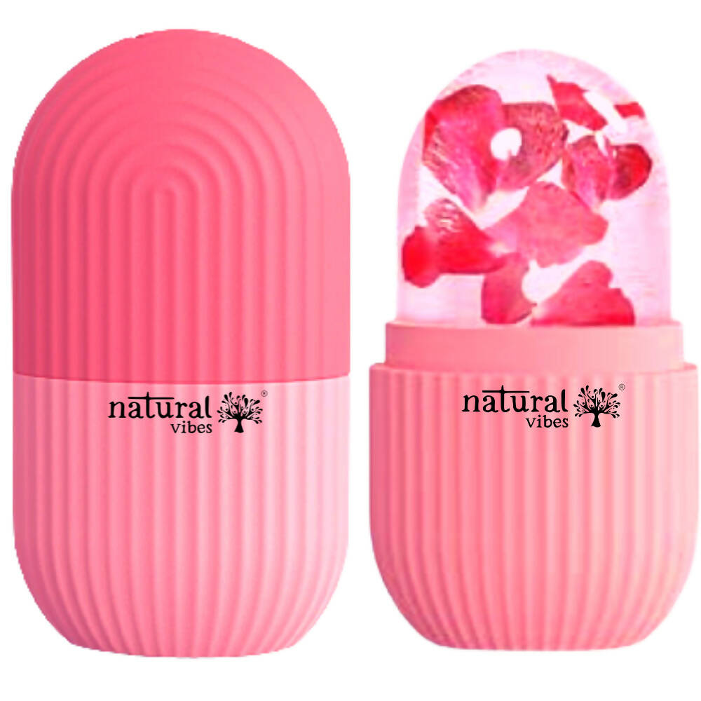 Natural Vibes Ice Facial Roller for Face, Neck and Under Eye - Distacart