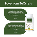Thumbnail for TAC - The Ayurveda Co. AyurLean Weight Loss Veg Capsules - Distacart