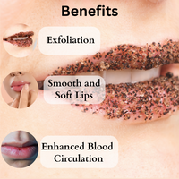 Thumbnail for Dermistry Exfoliating Lightening Coffee & Sugar Lip Scrub for Dark Dry Chapped Lips & Pigmentation - Distacart