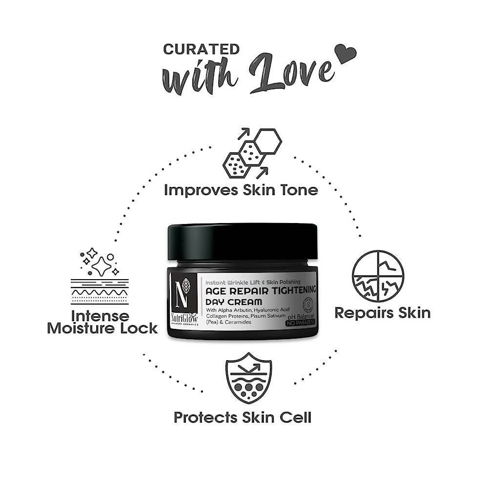 NutriGlow Advanced Organics Age Repair Tightening Day Cream - Distacart