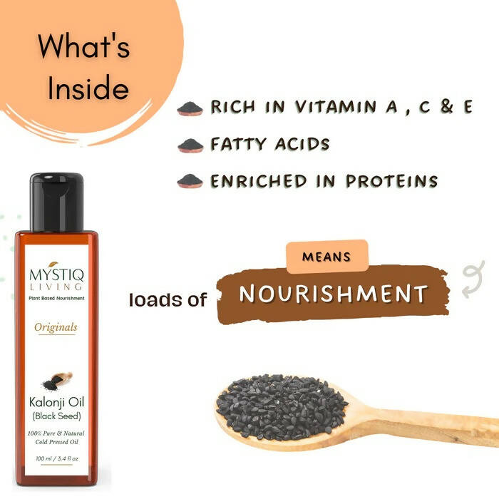 Mystiq Living Originals Kalonji Oil - Distacart