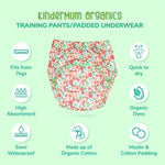 Thumbnail for Kindermum Cotton Padded Pull Up Training Pants/ Padded Underwear For Kids-Autumn Animals Set of 2 pcs - Distacart