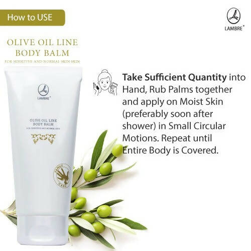 Lambre Olive Oil Line Body Balm - Body Lotion - Distacart
