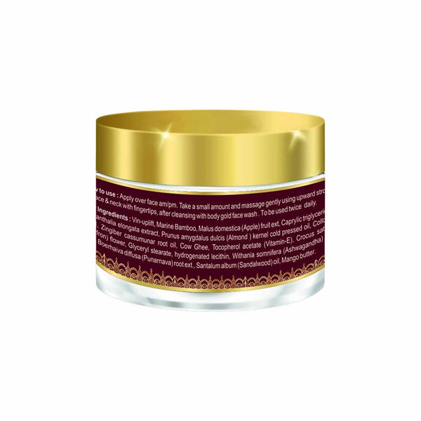 Body Gold 24 K Gold Anti-Aging Creme How To Use