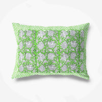Thumbnail for Hand Block Printed Jaipuri Double 90x108 Inches Bedsheet/Bedspread with 2 Pillow Covers - Distacart