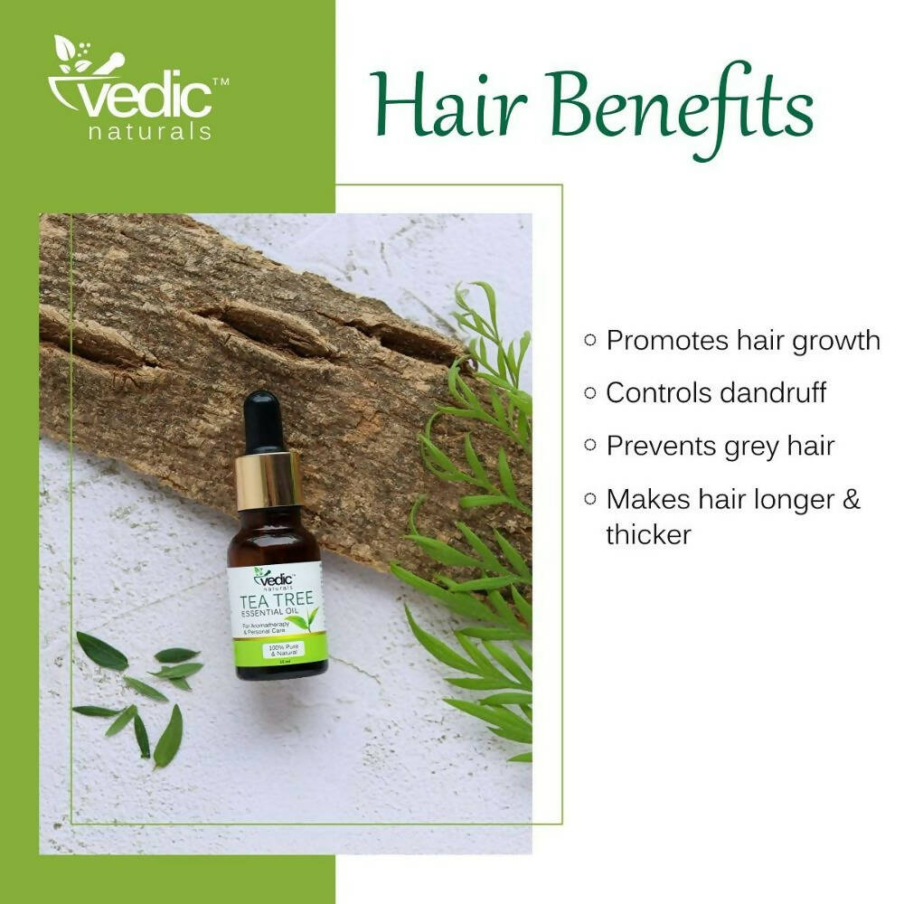 Vedic Naturals Tea Tree Essential Oil - Distacart