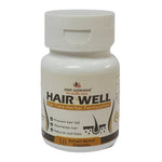 Thumbnail for Deep Ayurveda Hair Well 500mg Veg Capsules - Distacart