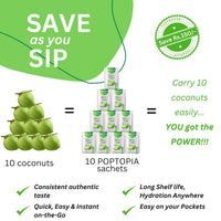 Thumbnail for Poptopia Tender Coconut Water Powder - Distacart